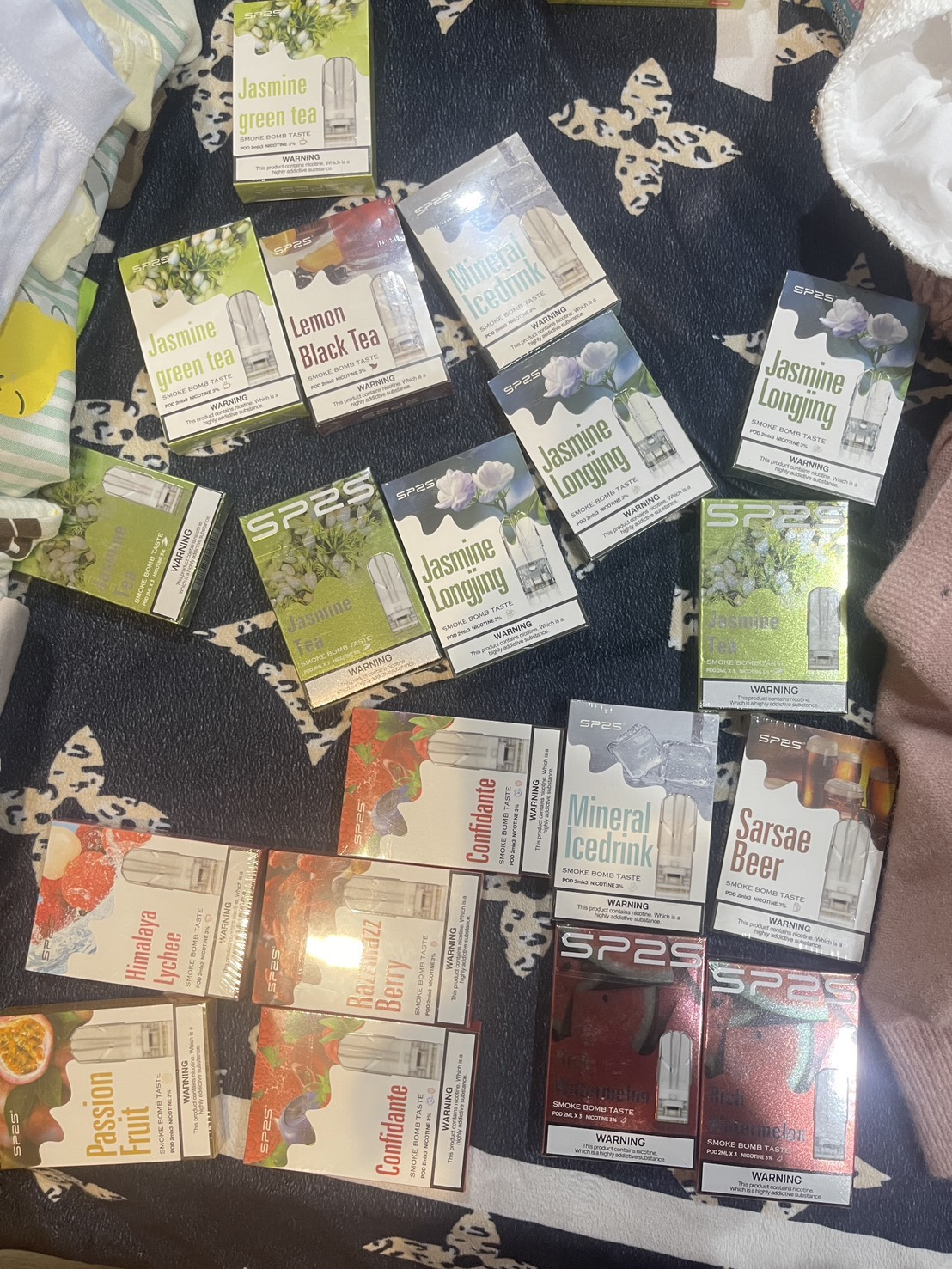 SP2 煙彈口味實拍圖