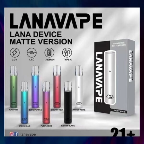 LANA 拉拉 主機｜通用一代二代煙彈｜7色可選｜台灣現貨｜7-11取貨